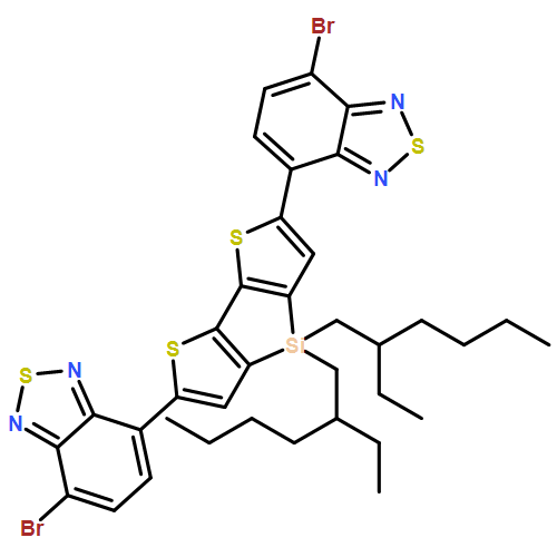 2,1,3-Benzothiadiazole, 4,4'-[4,4-bis(2-ethylhexyl)-4H-silolo[3,2-b:4,5-b']dithiophene-2,6-diyl]bis[7-bromo- 