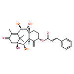 2-Propenoic acid, 3-phenyl-, (3S,4aR,5S,6S,11R,12R,12aR)-1,2,3,4,4a,5,6,7,8,11,12,12a-dodecahydro-5,6,11,12-tetrahydroxy-9,12a,13,13-