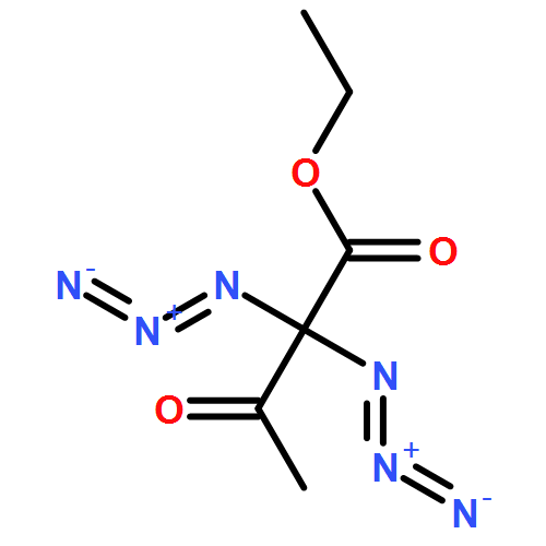 Butanoic acid, 2,2-diazido-3-oxo-, ethyl ester