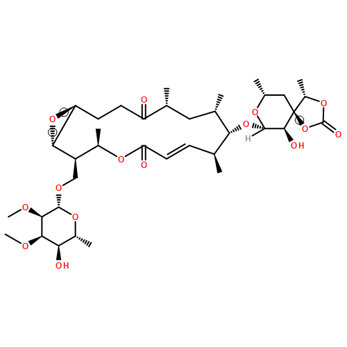 4,17-Dioxabicyclo[14.1.0]heptadeca-6-ene-5,13-dione, 2-[[(6-deoxy-2,3-di-O-methyl-β-D-allopyranosyl)oxy]methyl]-9-[[(4S,5R,6R,7S,9R)-6-hydroxy-