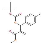 Benzenepropanoic acid, β-[[(1,1-dimethylethoxy)carbonyl]oxy]-4-methyl-α-methylene-, methyl ester