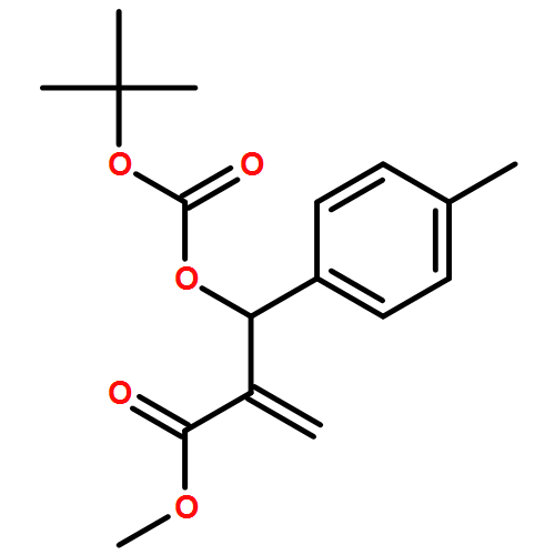 Benzenepropanoic acid, β-[[(1,1-dimethylethoxy)carbonyl]oxy]-4-methyl-α-methylene-, methyl ester