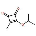 3-Cyclobutene-1,2-dione, 3-methyl-4-(1-methylethoxy)-