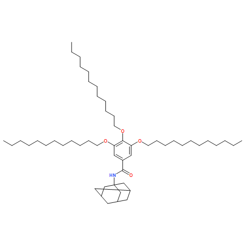 Benzamide, 3,4,5-tris(dodecyloxy)-N-tricyclo[3.3.1.13,7]dec-1-yl-