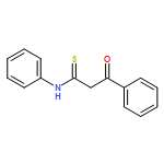 Benzenepropanethioamide, β-oxo-N-phenyl-