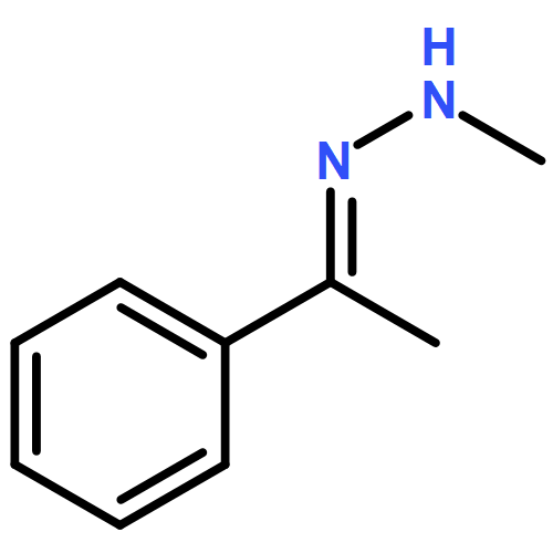 Ethanone, 1-phenyl-, 2-methylhydrazone