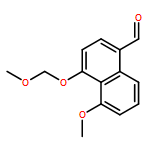 1-Naphthalenecarboxaldehyde, 5-methoxy-4-(methoxymethoxy)-