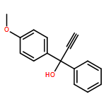 Benzenemethanol, α-ethynyl-4-methoxy-α-phenyl-