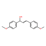 Benzenemethanol, 4-methoxy-α-[2-(4-methoxyphenyl)ethenyl]-