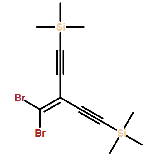 Silane, 1,1'-[3-(dibromomethylene)-1,4-pentadiyne-1,5-diyl]bis[1,1,1-trimethyl-