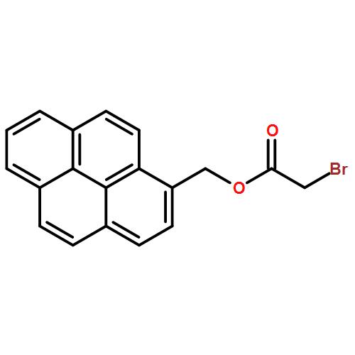 Acetic acid, 2-bromo-, 1-pyrenylmethyl ester 