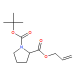 1,2-Pyrrolidinedicarboxylic acid, 1-(1,1-dimethylethyl) 2-(2-propen-1-yl) ester, (2S)-