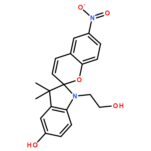 Spiro[2H-1-benzopyran-2,2'-[2H]indole]-1'(3'H)-ethanol, 5'-hydroxy-3',3'-dimethyl-6-nitro-