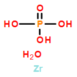 Phosphoric acid, zirconium(4 ) salt (2:1), monohydrate (8CI,9CI)