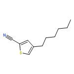 2-Thiophenecarbonitrile, 4-hexyl-