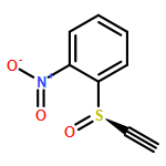 Benzene, 1-(ethynylsulfinyl)-2-nitro-, (R)-