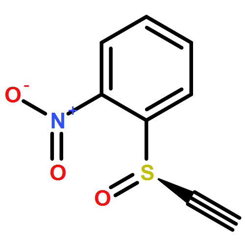 Benzene, 1-(ethynylsulfinyl)-2-nitro-, (R)-