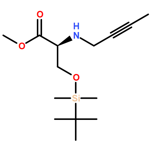 L-Serine, N-2-butynyl-O-[(1,1-dimethylethyl)dimethylsilyl]-, methyl ester