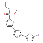 Phosphonic acid, P-(5''-iodo[2,2':5',2''-terthiophen]-5-yl)-, diethyl ester