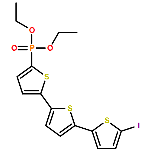 Phosphonic acid, P-(5''-iodo[2,2':5',2''-terthiophen]-5-yl)-, diethyl ester