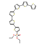 Phosphonic acid, P-[2,2':5',2'':5'',2''':5''',2'''':5'''',2'''''-sexithiophen]-5-yl-, diethyl ester