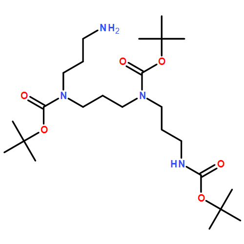 12-Oxa-2,6,10-triazatetradecanoic acid, 10-(3-aminopropyl)-6-[(1,1-dimethylethoxy)carbonyl]-13,13-dimethyl-11-oxo-, 1,1-dimethylethyl ester