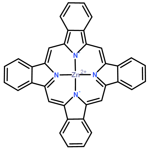 Zinc, [29H,31H-tetrabenzo[b,g,l,q]porphinato(2-)-κN29,κN30,κN31,κN32]-, (SP-4-1)-