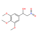 Benzenemethanol, 3,4,5-trimethoxy-α-(nitromethyl)-