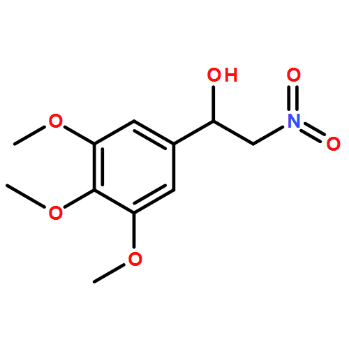 Benzenemethanol, 3,4,5-trimethoxy-α-(nitromethyl)-