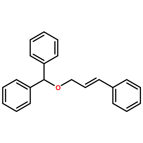 Benzene, 1,1'-[[[(2E)-3-phenyl-2-propen-1-yl]oxy]methylene]bis-