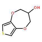 2H-Thieno[3,4-b][1,4]dioxepin-3-ol, 3,4-dihydro-