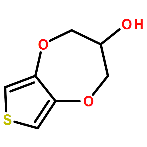 2H-Thieno[3,4-b][1,4]dioxepin-3-ol, 3,4-dihydro-