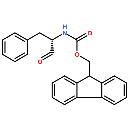 Carbamic acid, [(1S)-1-formyl-2-phenylethyl]-, 9H-fluoren-9-ylmethylester