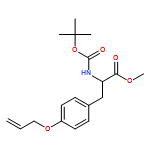 L-Tyrosine, N-[(1,1-dimethylethoxy)carbonyl]-O-2-propen-1-yl-, methyl ester