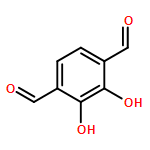 1,4-Benzenedicarboxaldehyde, 2,3-dihydroxy-