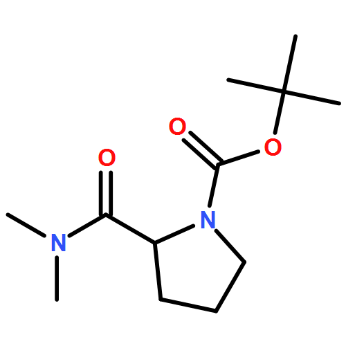 1-Pyrrolidinecarboxylic acid, 2-[(dimethylamino)carbonyl]-, 1,1-dimethylethyl ester, (2S)-