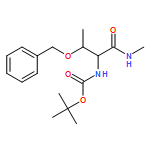 Carbamic acid, N-[(1S,2R)-1-[(methylamino)carbonyl]-2-(phenylmethoxy)propyl]-, 1,1-dimethylethyl ester