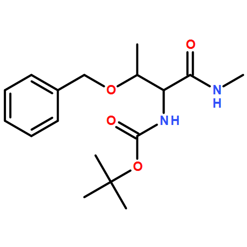 Carbamic acid, N-[(1S,2R)-1-[(methylamino)carbonyl]-2-(phenylmethoxy)propyl]-, 1,1-dimethylethyl ester