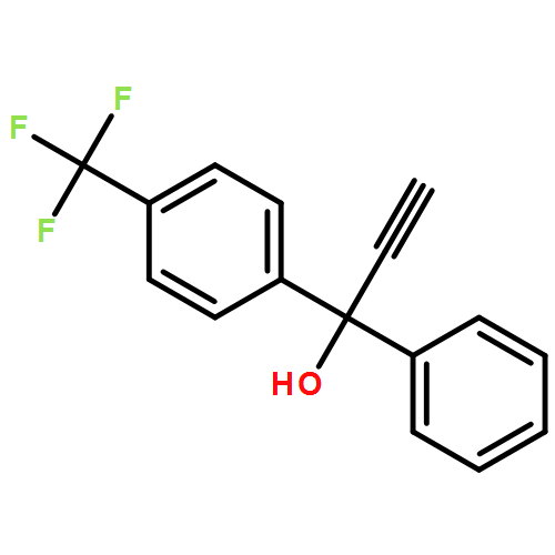 Benzenemethanol, α-ethynyl-α-phenyl-4-(trifluoromethyl)-