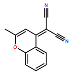 Propanedinitrile, 2-(2-methyl-4H-1-benzopyran-4-ylidene)-