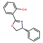 Phenol, 2-[(4R)-4,5-dihydro-4-phenyl-2-oxazolyl]-