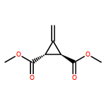 1,2-Cyclopropanedicarboxylic acid, 3-methylene-, 1,2-dimethyl ester, (1R,2R)-rel-