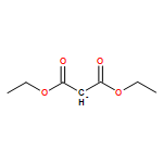 Propanedioic acid, 1,3-diethyl ester, ion(1-)