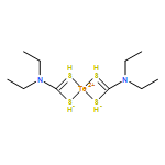 Tellurium, bis(N,N-diethylcarbamodithioato-κS,κS')-, (SP-4-1)-