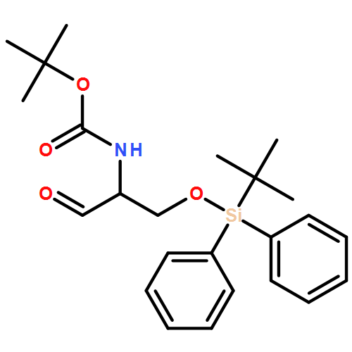 Carbamic acid, N-[(1S)-2-[[(1,1-dimethylethyl)diphenylsilyl]oxy]-1-formylethyl]-, 1,1-dimethylethyl ester