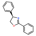 Oxazole, 4,5-dihydro-2,4-diphenyl-, (4R)-