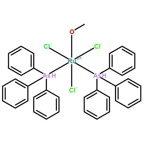 Ruthenium, trichloro(methanol)bis(triphenylarsine)-