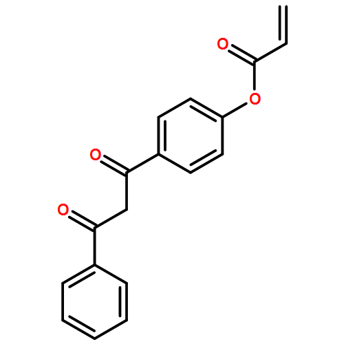 2-Propenoic acid, 4-(1,3-dioxo-3-phenylpropyl)phenyl ester 