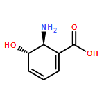 1,3-Cyclohexadiene-1-carboxylic acid, 6-amino-5-hydroxy-, (5R,6R)-rel-