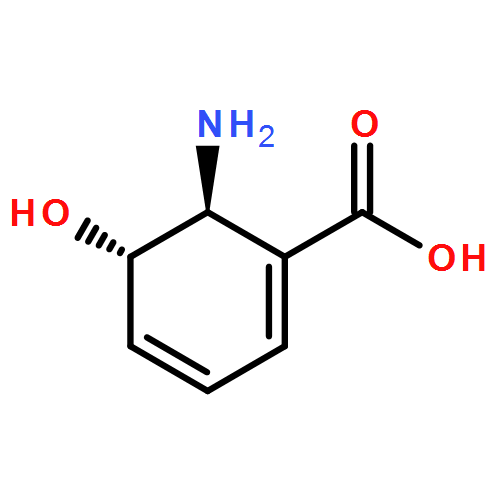 1,3-Cyclohexadiene-1-carboxylic acid, 6-amino-5-hydroxy-, (5R,6R)-rel-